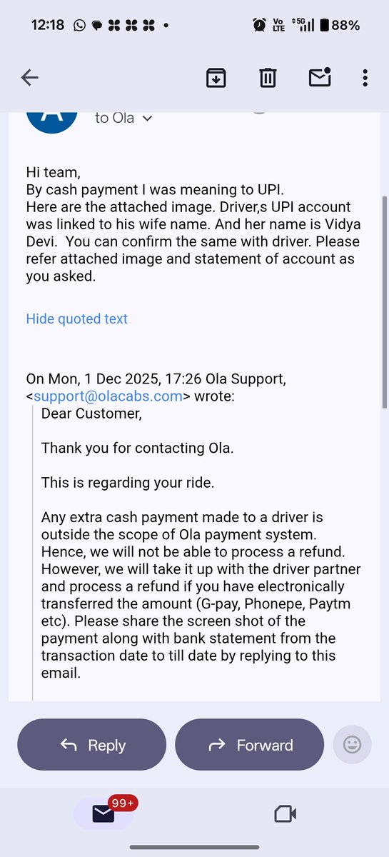 akash071's tweet photo. @ola_supports @Olacabs @OlaElectric @aajtak @NavbharatTimes @bhash https://t.co/aD8xsm5s9v