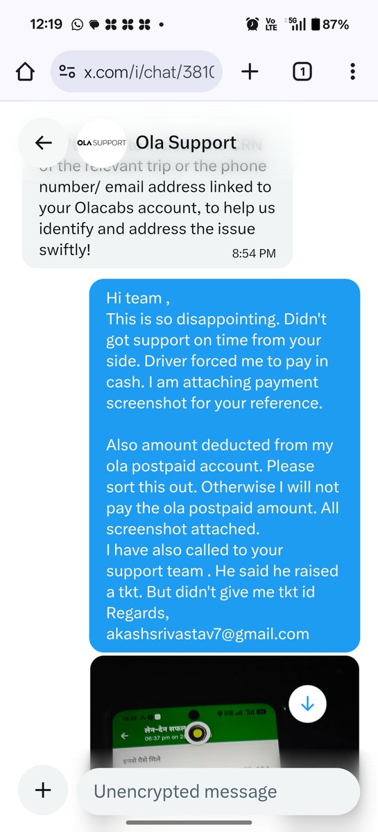 akash071's tweet photo. @ola_supports @Olacabs @OlaElectric @aajtak @NavbharatTimes @bhash https://t.co/aD8xsm5s9v