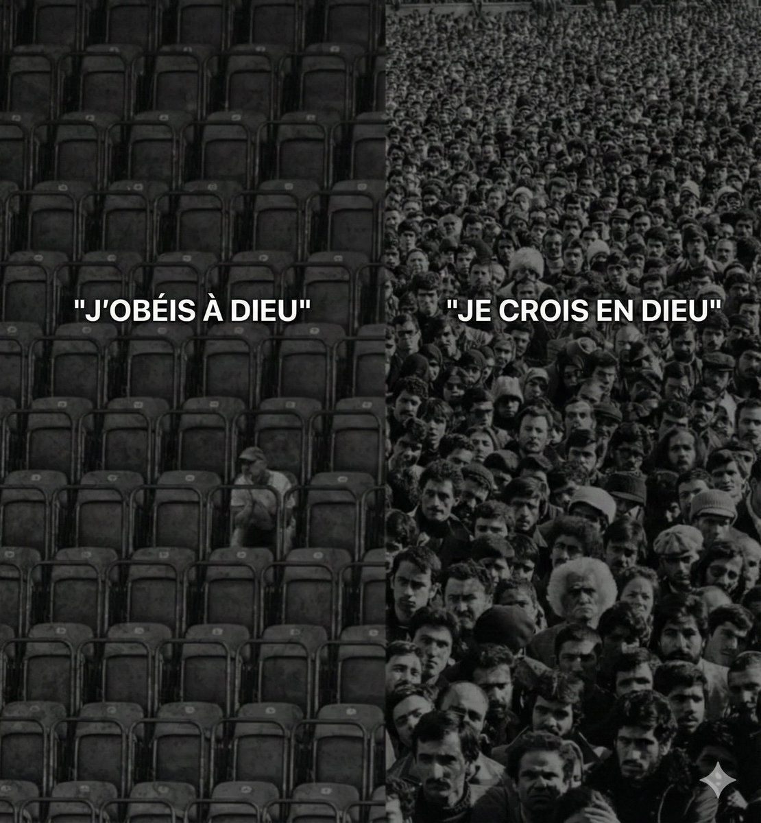 LaBiblesurlenet's tweet photo. Croire ne suffit pas. Il faut obéir. https://t.co/3JIEidmIOC
