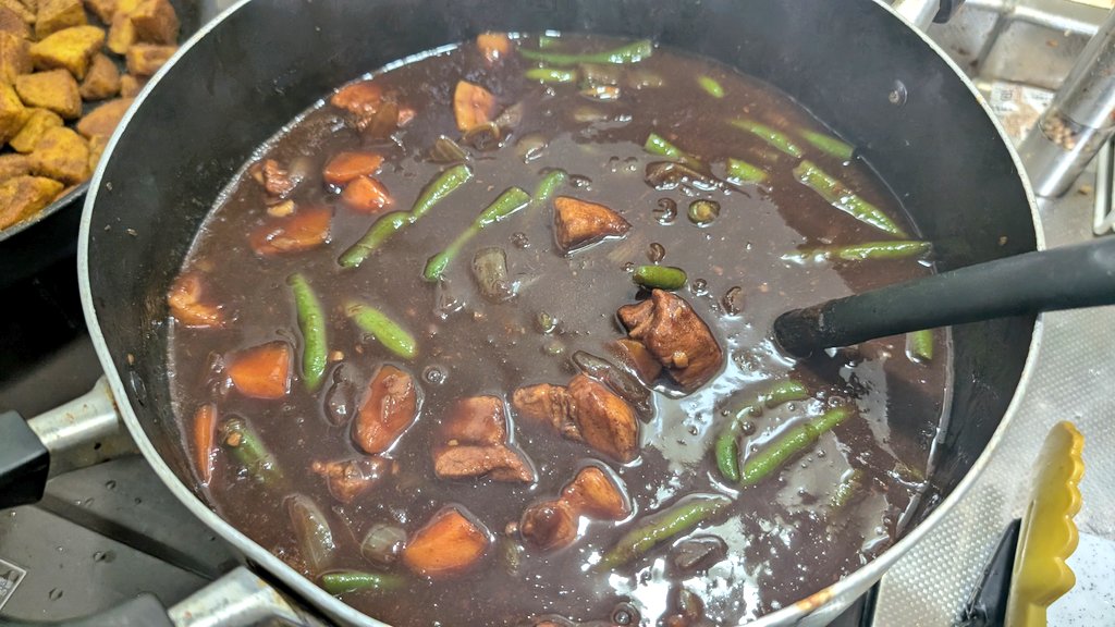 でけた！ 食うぞ！腹減った。