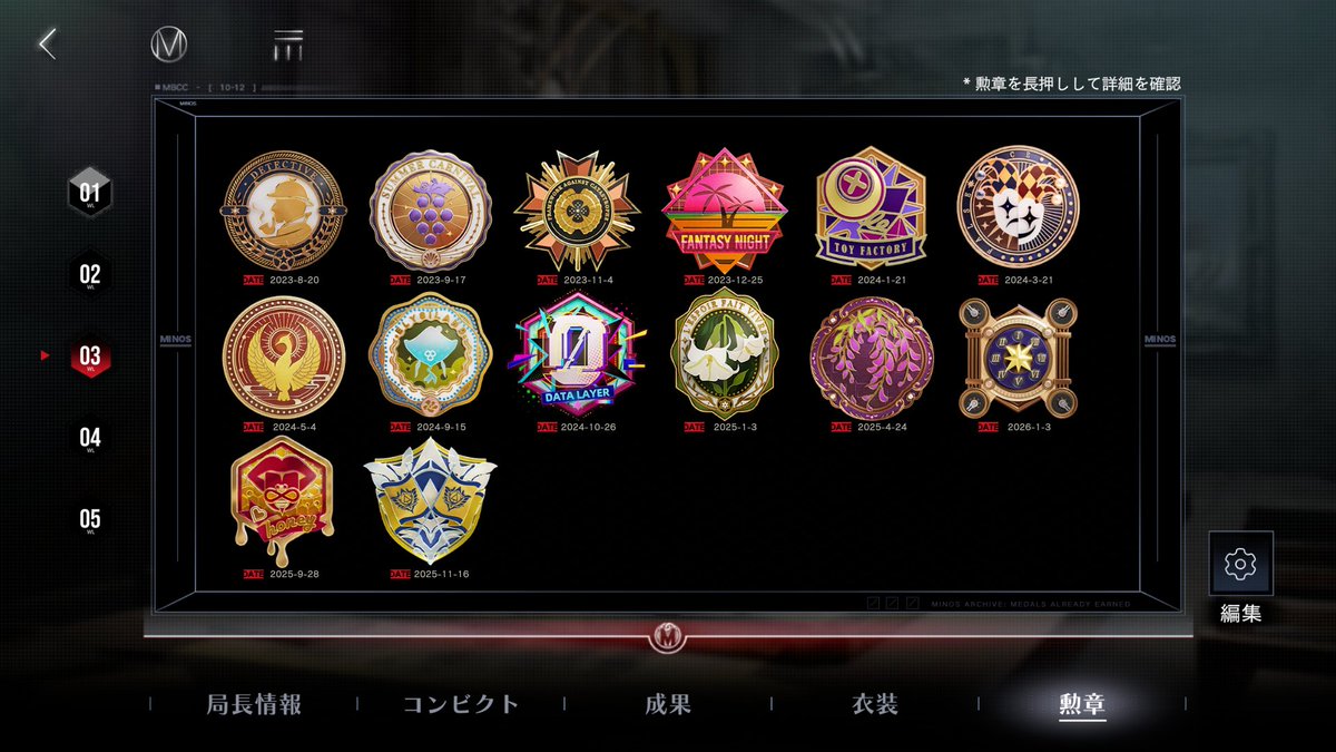 勲章ｽﾞﾗｽﾞﾗ並べて「こんだけやったぜわ～～い！」てやりたい派なん