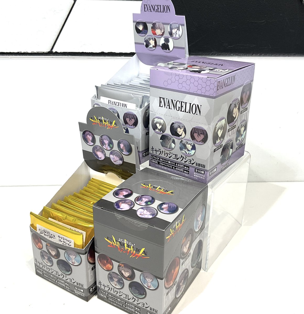 TOKYO-01(池袋)】《PICK UP》 「新世紀エヴァンゲリオン・キャラバッジ