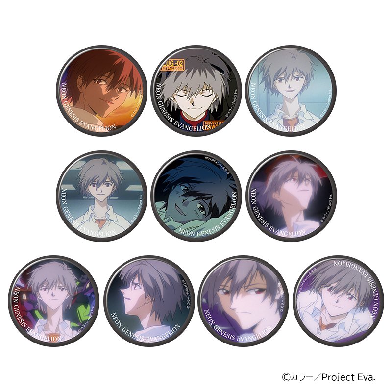 TOKYO-01(池袋)】《PICK UP》 「新世紀エヴァンゲリオン・キャラバッジ