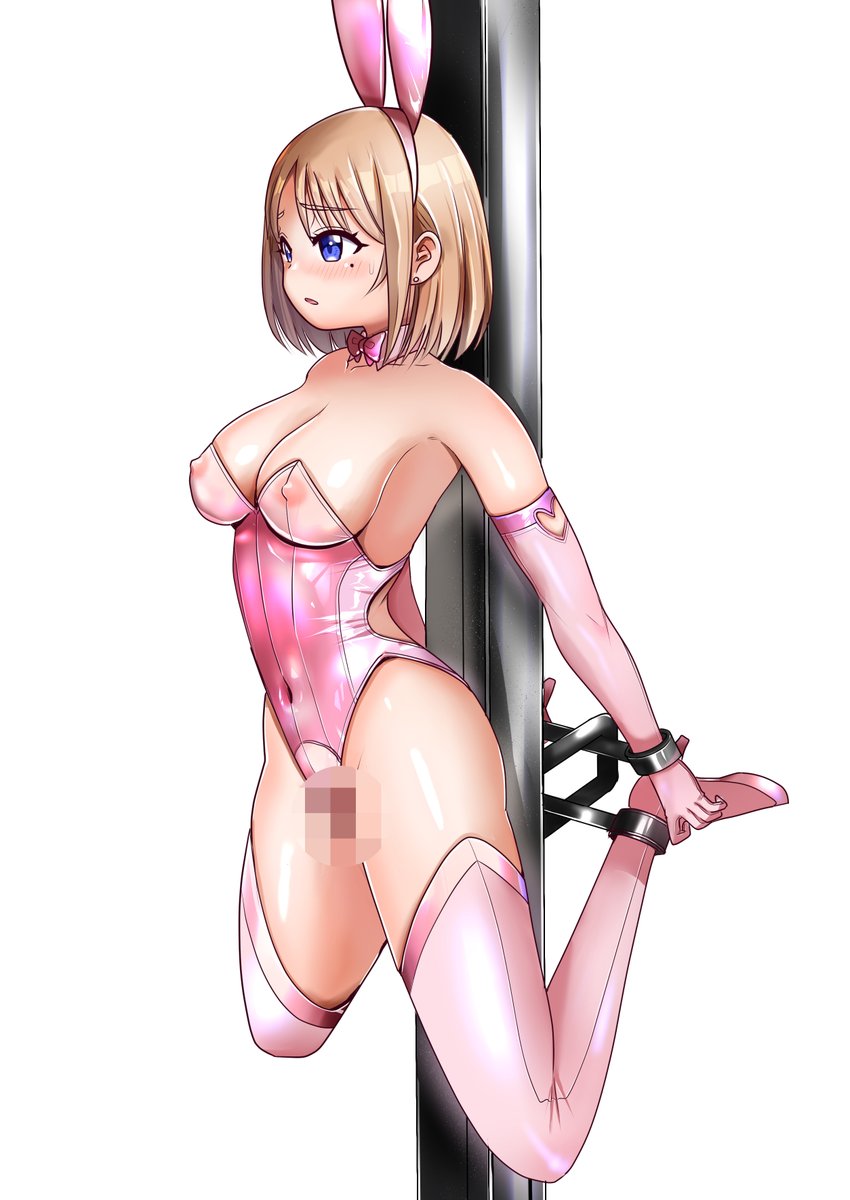 恥辱変身バニーピュアリティア モモカ  囚われのモモカ⛓❤⛓ 透けVer. 