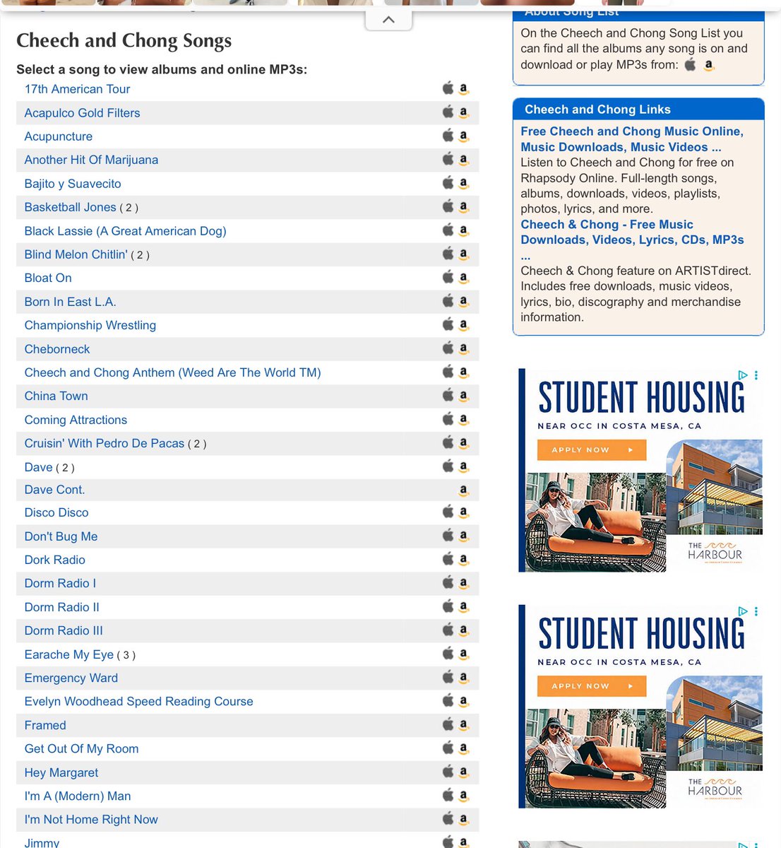 LinSD13's tweet image. #RandomFind
@cheechandchong 

Cheech and Chong - who knew they had such a massive discography?  Those lads rocked it back in the day,

song-list.net/cheechandchong…

About one third of their known songs: