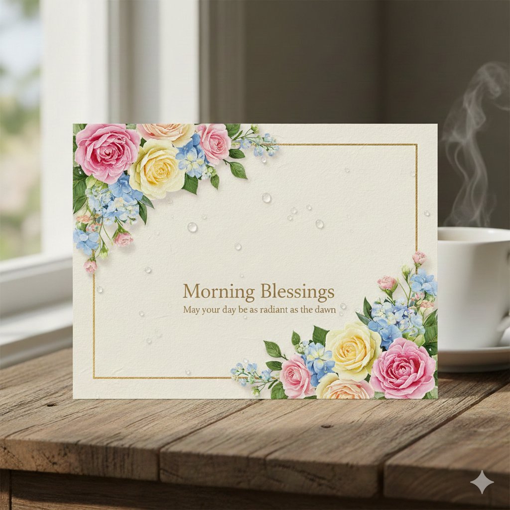 صباح الخير والرضاء والبركه