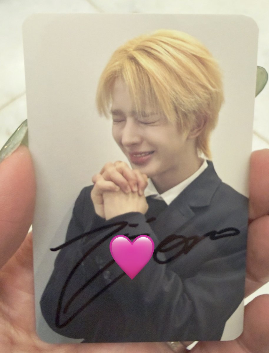 2026.1.4 MAKESTAR フォトイベント 当選者サイントレカ TOMOYA #NEXZ