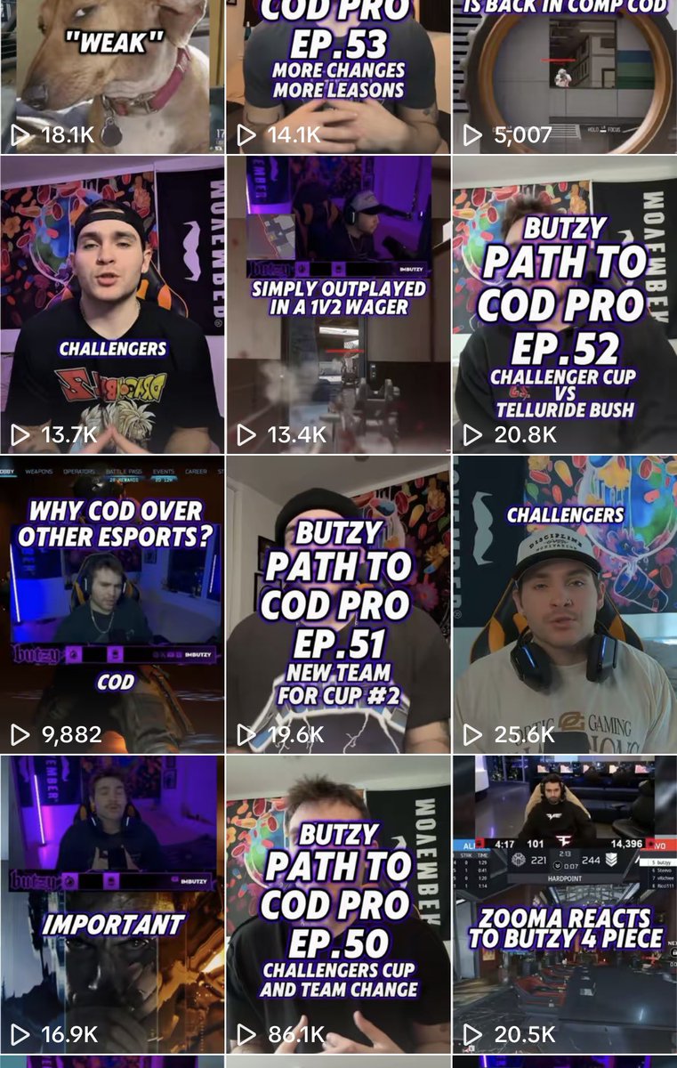 zbutzy's tweet image. I now offer freelance short-form editing.
📱TikToks/Shorts/Reels
📊 Avg 10k+ views on my own content
🚀 Multiple 100k–400k+ videos
I help players, creators, orgs, and brands grow an audience and monetize it.
DMs open. Proof below👇