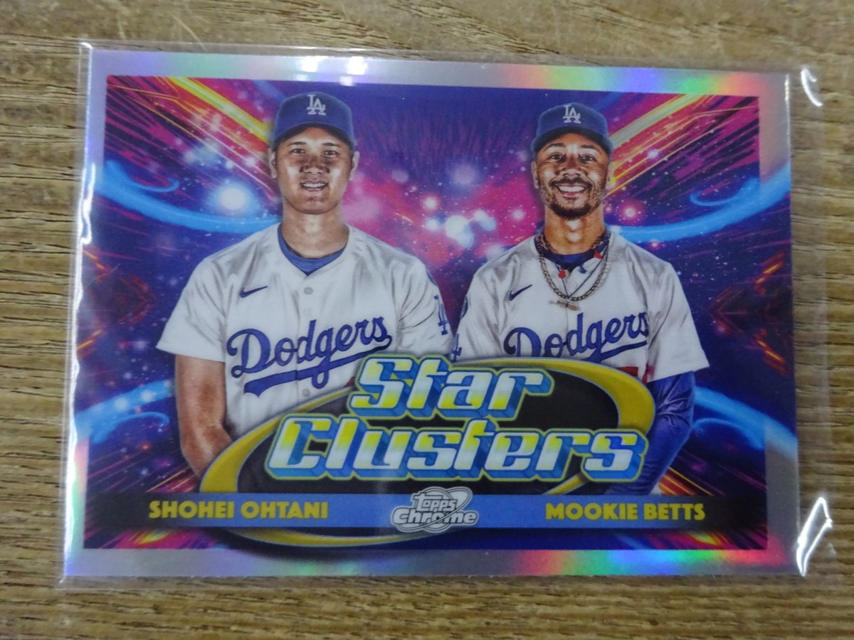 ドジャース ) 2025 TOPPS COSMIC CHROME 大谷翔平 / ムーキーベッツ DSC-4