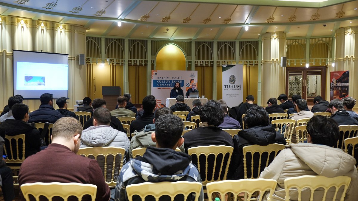 “Dirilişin Tohumu Gençliktir” okuma programımızın bu ayki buluşmasını, Taksim Camii Kültür Sanat Merkezi’nde gerçekleştirdik.

Eğitimci–Yazar Ali Yelgün hocamızın rehberliğinde Kudüs ve Mescid-i Aksa üzerine konuştuk.

Kıymetli hocamıza ve katılan tüm arkadaşlara teşekkür ederiz.