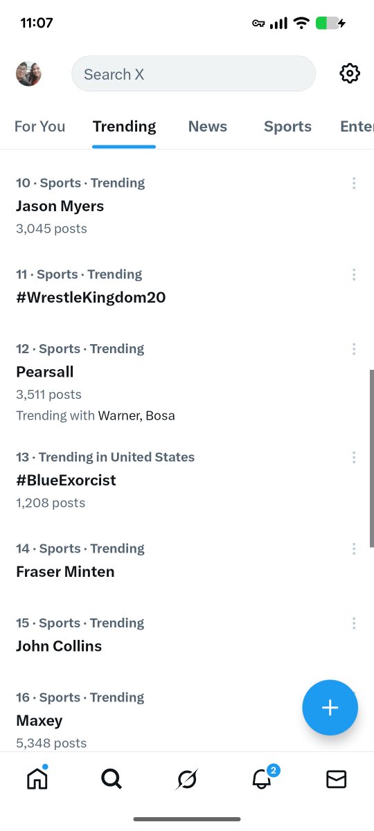 Trending News: #Toonami is trending in the US alongside #Mashle and #BlueExorcist.