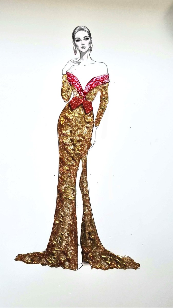 floritopianft's tweet image. Episode 7 of Sketch to Runway! 💫👗

From couture sketch to runway reality - designed by me, brought to life with AI.

A sculpted silhouette, liquid-gold drama, and a confident walk that turns imagination into motion!

#aifashion #runway #fashion #couture @voguemagazine