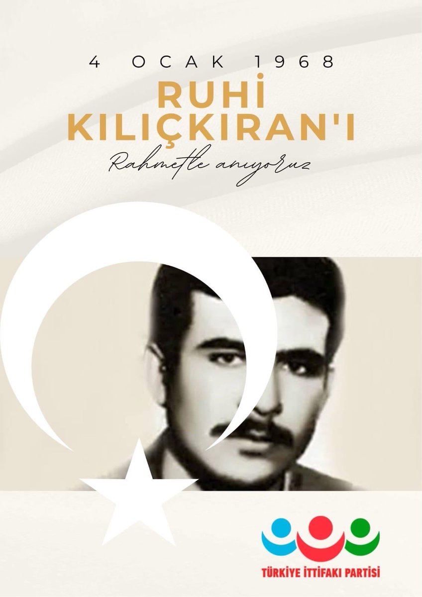 RUHİ KILIÇKIRAN’I RAHMET VE SAYGIYLA ANIYORUZ

4 Ocak 1968 tarihinde, mübarek ramazan ayı iftar vaktinde gerçekleştirilen menfur saldırı sonucu Ruhi Kılıçkıran’ın hayattan koparılması, milletimizin vicdanında derin ve silinmez bir yara bırakmıştır. Bu alçak saldırı, yalnızca bir