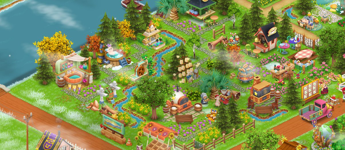 chonduttt's tweet image. sekarang lebih semangat buka hayday, soal nya farm nya jadi secantik inii buat mood naik kalo main lama jugaa, thank u so much ka @HedoDow sudah kasi aku slot dekor nyaa ituu dan buat farm aku jadii cantikk bangettt 😻🩷