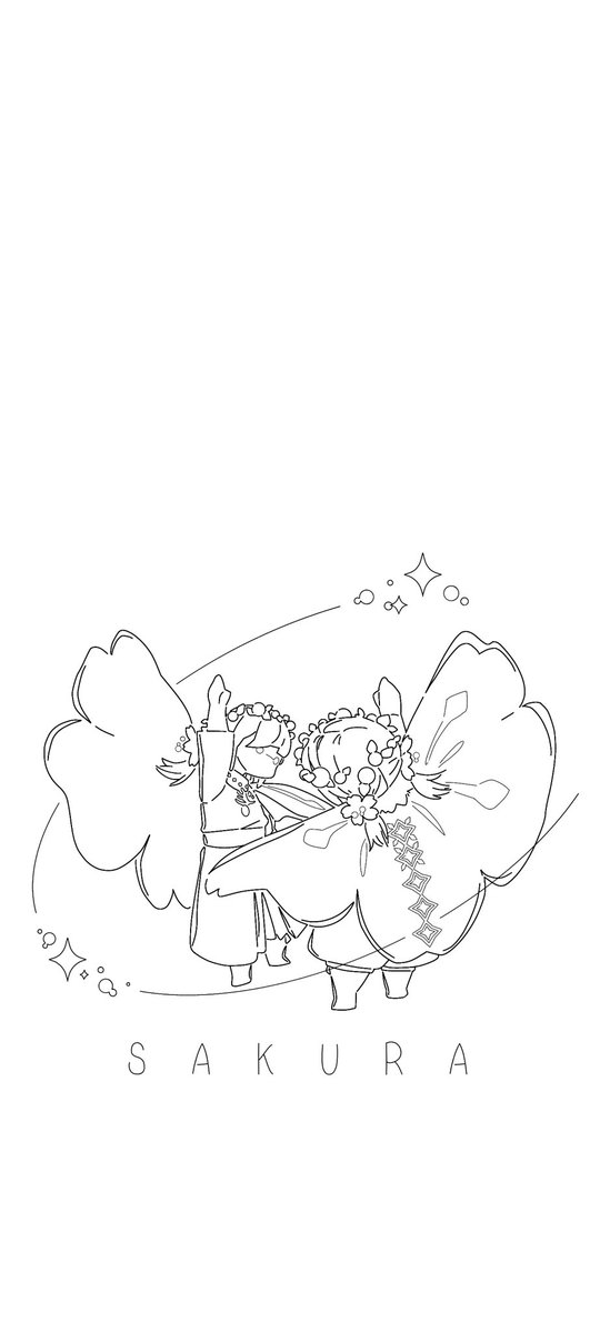 🌸スマホの待ち受けにどうぞ🌸
#Sky星を紡ぐ子供たち #イラスト好きな人と繋がりたい