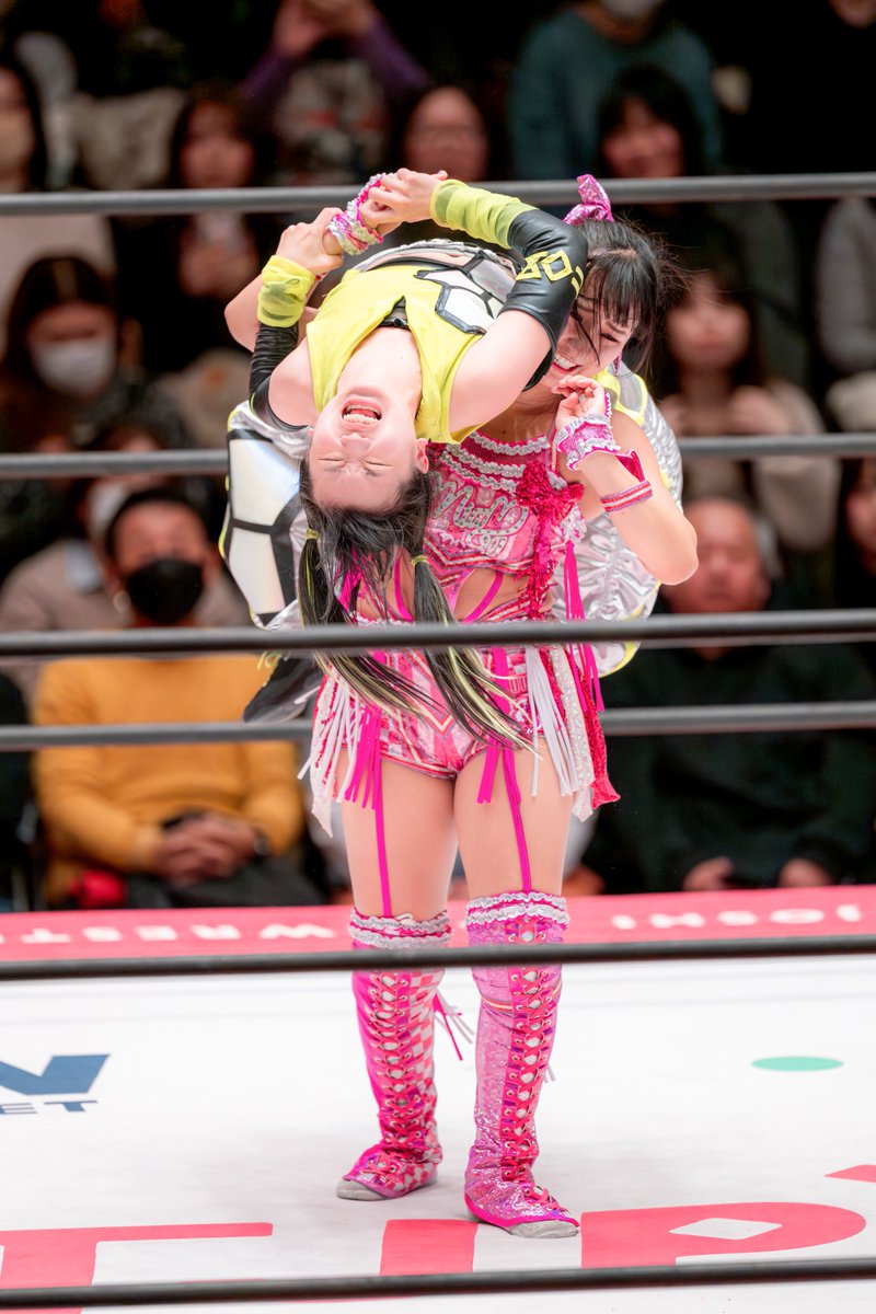 kisuke_ph's tweet photo. 「東京女子プロレス'26」
渡辺未詩 vs 鈴芽
2026.01.04 @後楽園ホール
#イッテンヨン後楽園 #tjpr https://t.co/VZX6Xnphio