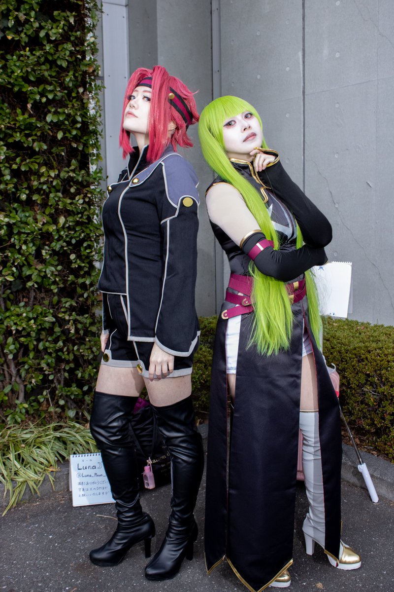 #C107コスプレ #C107_cos 
コードギアス 反逆のルルーシュより

←カレン・シュタットフェルト
Model Luna様 
<a href="/Luna_Moon_33/">Luna☽*</a>

→ C.C.
Model すぴか様
<a href="/spi_kagari_/">️‎🤍️煌莉すぴか💎【らいあ→ちゅ→ん】</a>

撮影させてくださりありがとうございました！

(The processing and republication of these images is strictly prohibited.)