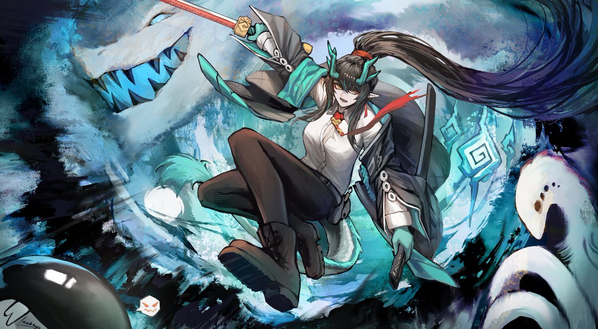 l_Lucksup_l's tweet image. First work in 2026
#Arknights 
#アークナイツ 
#明日方舟