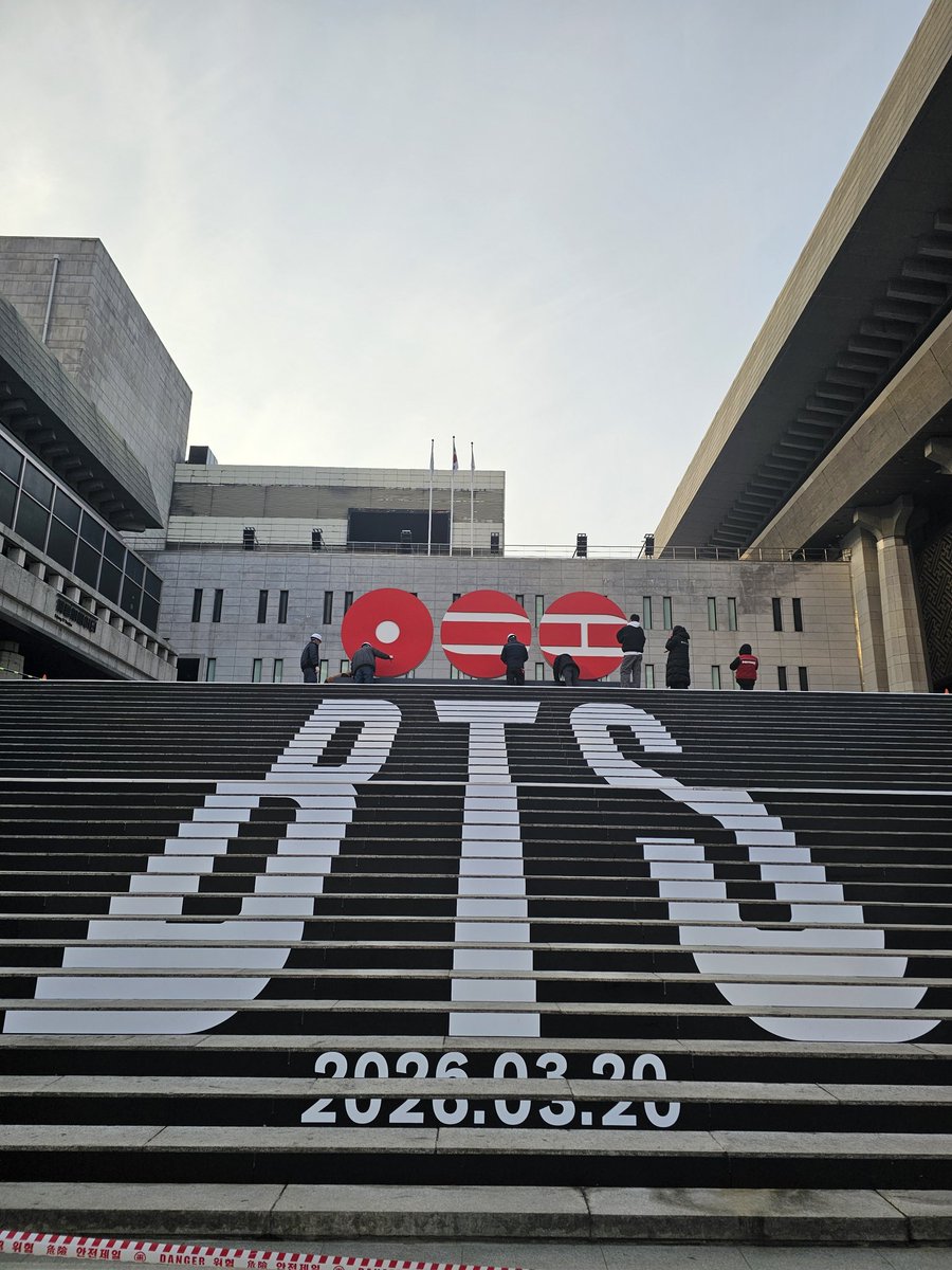 THE LOGO WITH 2026.03.20 DATE OF BTS COMEBACK BEING FINISHED AT THE SEJONG CULTURAL CENTER