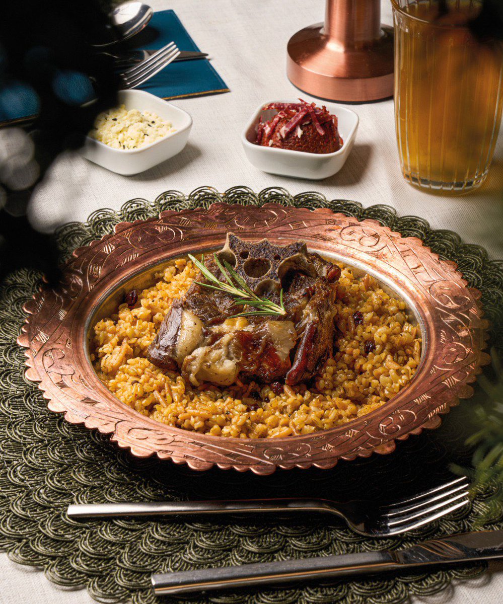 🔸Kayseri Mutfak Sanatları Merkezi’nde geleneksel usulle hazırlanan Üzümlü Gerdan✨

📍Erenköy Mh. 3470 Sk. No: 66 Melikgazi / Kayseri
(Millet Bahçesi İçerisinde)
📱0 (555) 892 58 38
📞Rezervasyon: 0850 346 82 38
(Rezervasyon saatlerimiz 09.00 - 19.00 arasıdır)