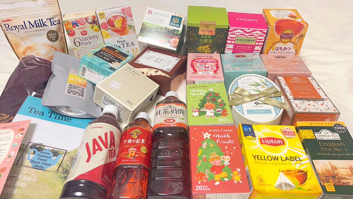 merronsoda's tweet photo. 日本紅茶協会様より@JTeaAssociation 

紅茶月キャンペーンにてA賞をいただきました🎁

セイロン、アッサム、ダージリンなど世界各地の豪華な紅茶セットに大興奮😍
ストレートティーはもちろんミルクティーやチャイなど様々な飲み方で紅茶の味わいを楽しみたいです🫖
素敵なご縁をありがとうございま🍀 https://t.co/8D6ftSrZ8f