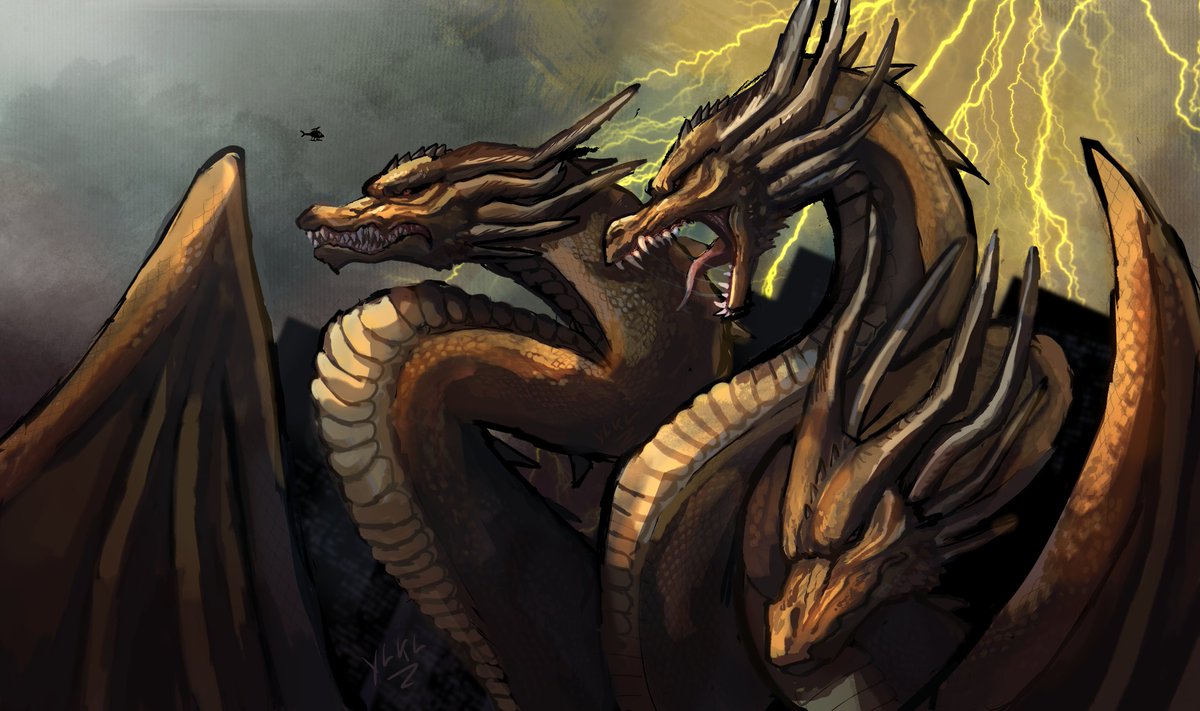 YLKLactical's tweet image. My first drawing of 2026
#godzilla