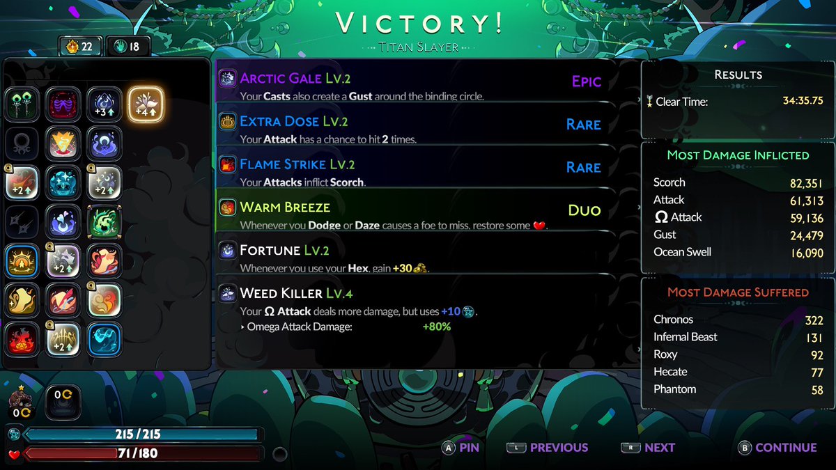 Had my first successful hades 2 run. This game is phenomenal