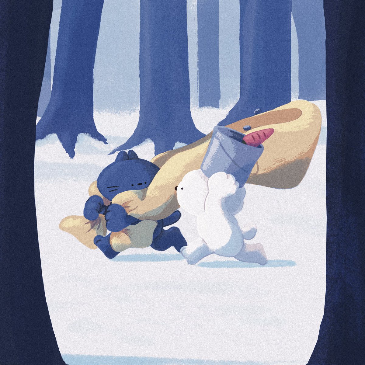 雪だるまつく〜ろ〜⛄️
 #むひょうじょう達