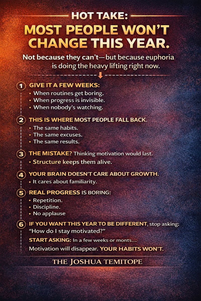 Consistency births visibility.
Visibility births opportunity.

Keep showing up.
Don’t give up.

Start asking:
“What can I do even when I’m tired, uninspired, and alone?”

Good morning, everyone
Happy Sunday 🙌