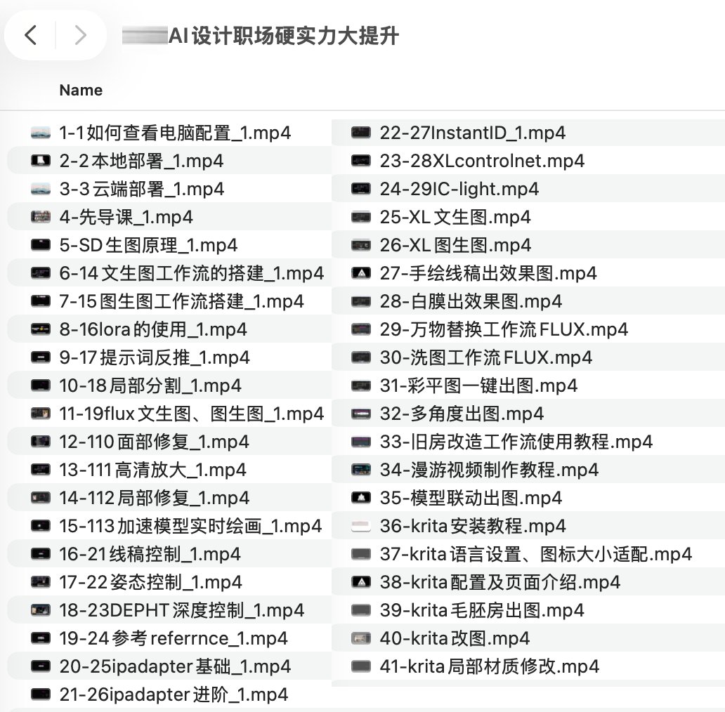 ✍️从0到1，掌握AI设计全流程！部署、出图、修图一步到位#AI设计#StableDiffusion, image size:1032x1014