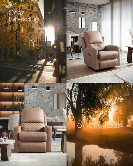 alfemo's tweet image. İster sabah kahvesi, ister akşam televizyon keyfi, Chez baba koltuğu rahatlığıyla yaşam alanızın tahtı!👑

Sallanabilen ve açılabilen mekanizması ile Chez’i alfemo.com’da inceleyebilirsiniz!

#alfemo #chez #babakoltuğu