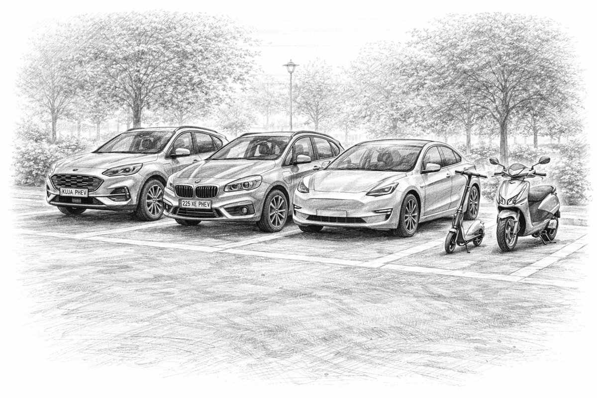 Elektromobilität wird oft ideologisch diskutiert – dabei ist sie vor allem eine Frage des Alltags. E-Scooter, Elektroroller, Hybridfahrzeuge und Elektroautos funktionieren nur dann gut, wenn Fahrprofil und Infrastruktur passen. Mehr Reichweite bedeutet mehr Gewicht, mehr Akku nicht automatisch mehr Sinn. Wer nüchtern hinschaut, erkennt schnell: Elektromobilität ist kein Allheilmittel, sondern ein Werkzeug. Und wie jedes Werkzeug muss es zum Einsatz passen.  #Elektromobilität #Hybrid #Elektroauto #Alltag #Mobilität