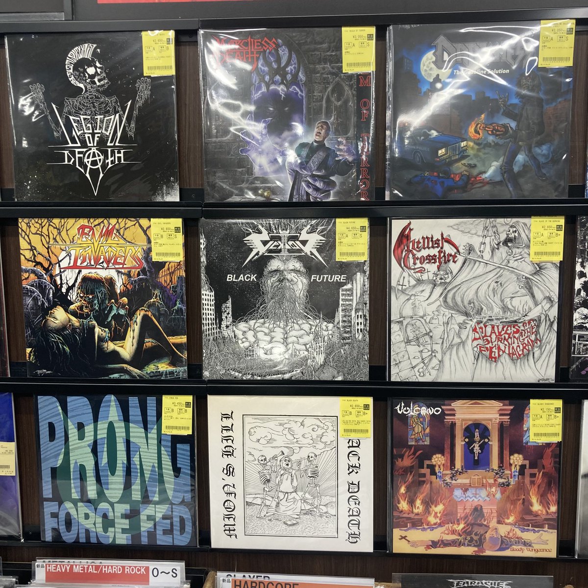 🗡️新着中古レコード入荷情報②🗡️ BATHORY, PRONG, URN, TSJUDER