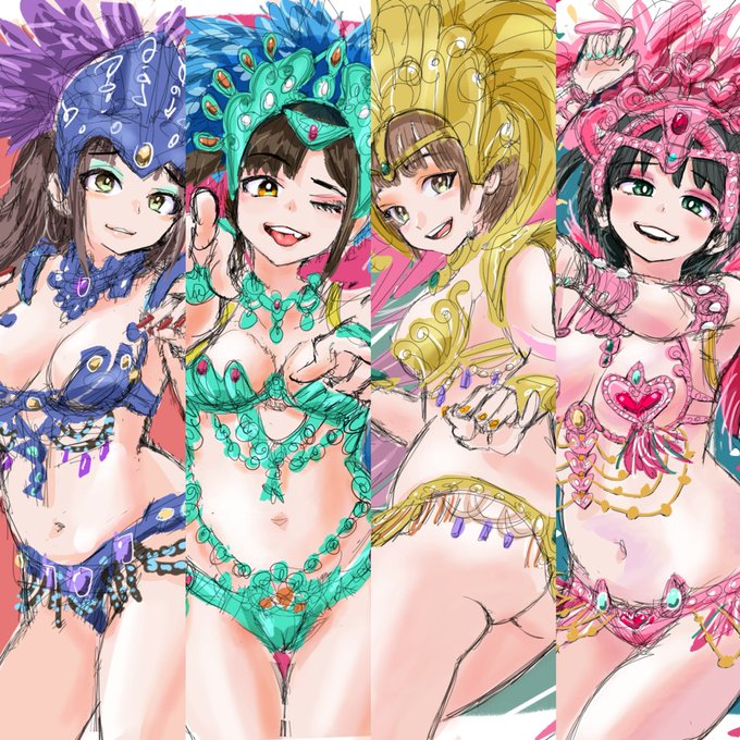 サンバガールズ💃🏻💃🏻💃🏻💃🏻
#過去作を擦りまくれ 