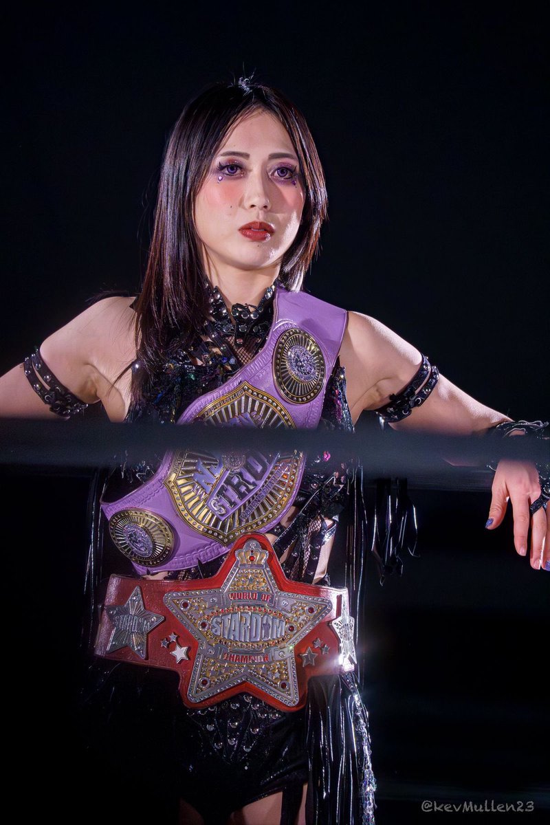 Buckason22's tweet image. #WrestleKingdom20 Saya Kamitani is the goat #WRESTLEKINGDOM #SayaKamitani