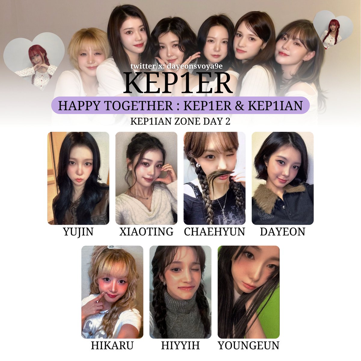 HAPPY TOGETHER : Kep1er & Kep1ian #케타포코엑스 4th ANNIVERSARY