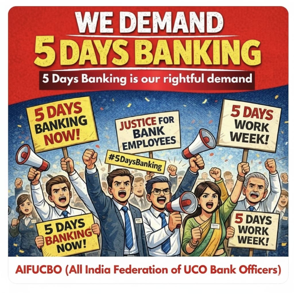 andamansenthil's tweet photo. @AIFUCBO @nsitharamanoffc @PMOIndia #5DayBankingNow 
#BankersForFiveDays https://t.co/eNZy1gnsp1