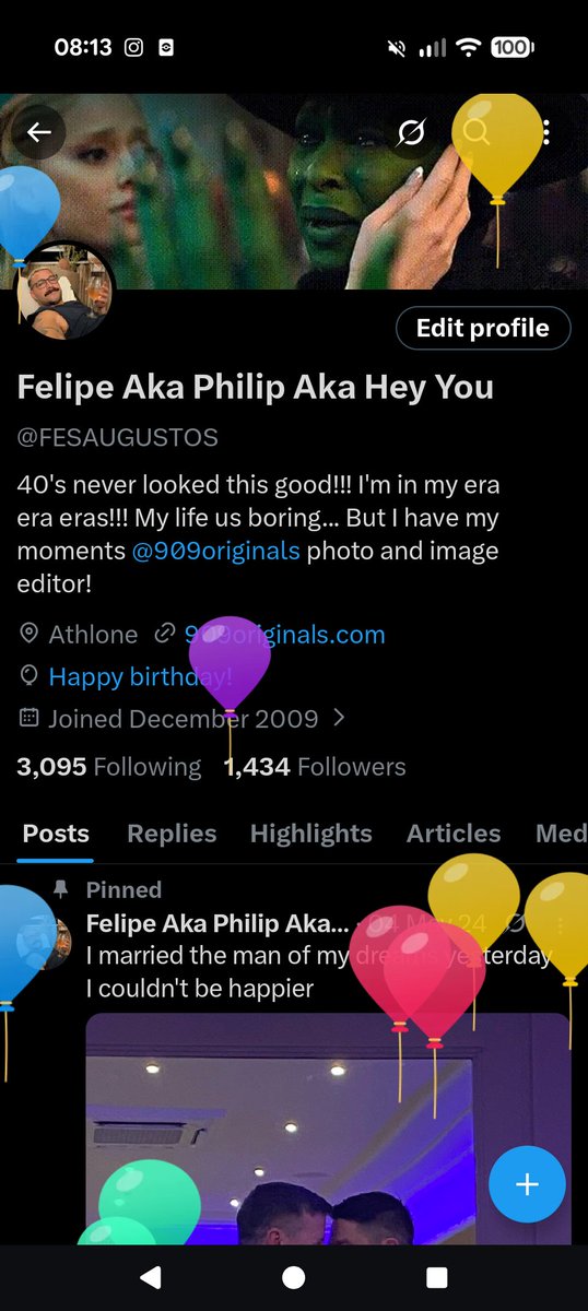 FESAUGUSTOS's tweet image. It's my ballon Day folks
You know the drill