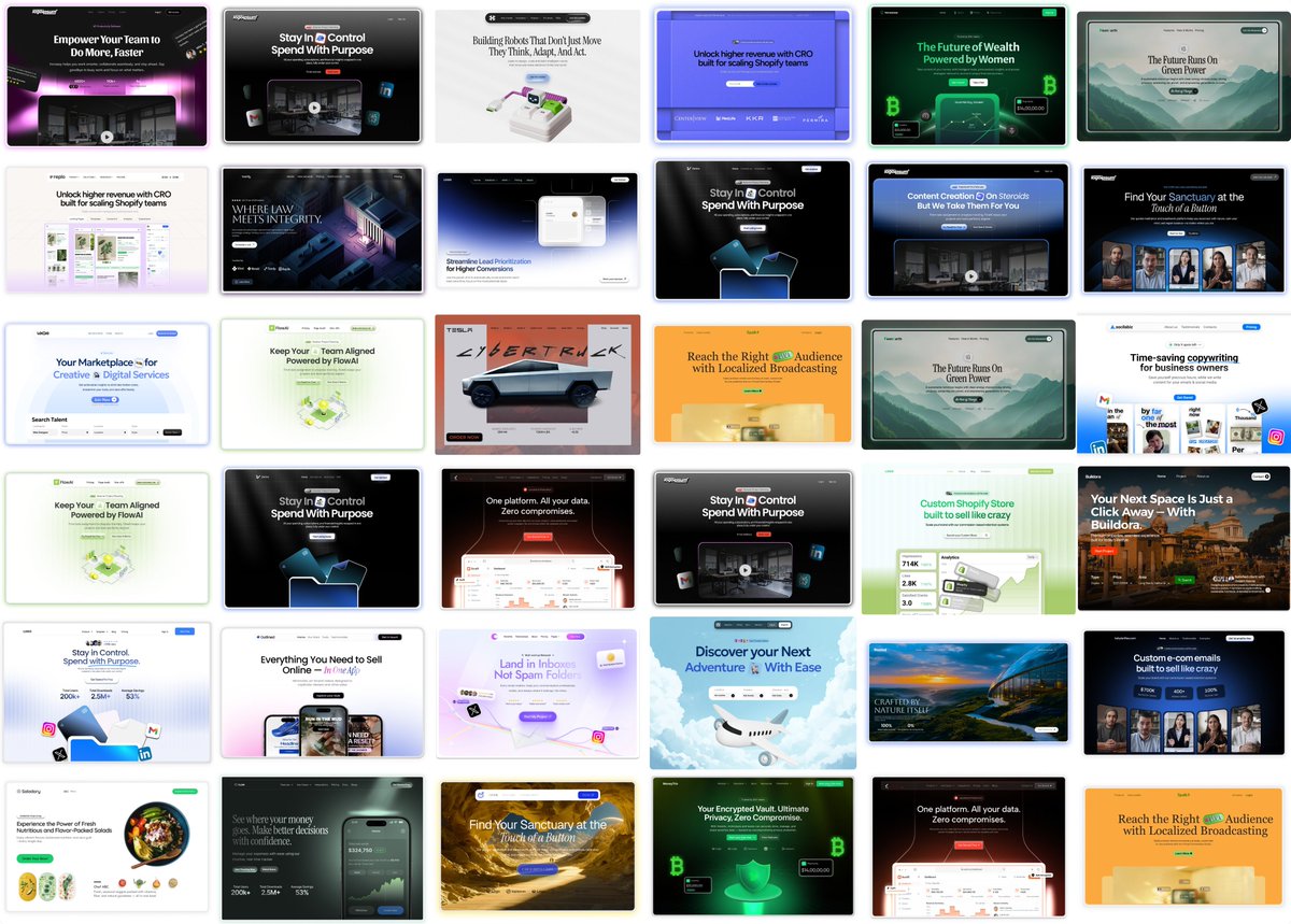 GIVEAWAY - 40+ Figma Hero Sections (FREE)
Worth thousands of $$$

Perfect for: Designers learning UI/UX, Startups &amp; agencies, Business websites &amp; landing pages

Ready-to-use. Fully editable. High-conversion layouts.

Comment “HERO” , Follow me (so I can DM you)