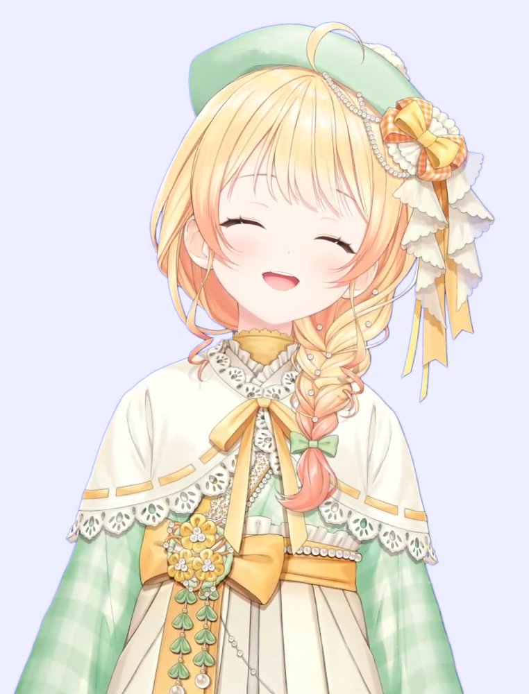 今度は帽子透明になったりしなかった！
ありがとう～～！そして最高にかわいい！