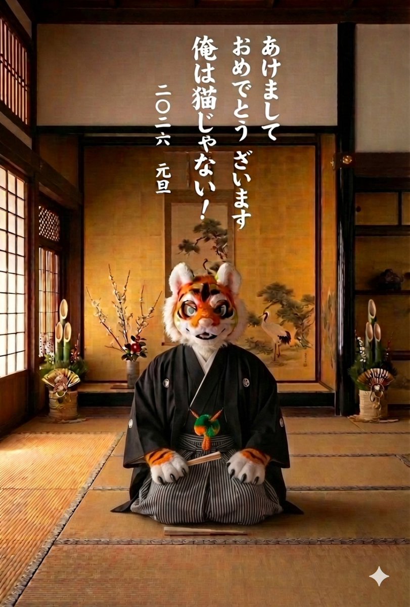 Happy New Year, even though it was created by AI! Also, I'm not a