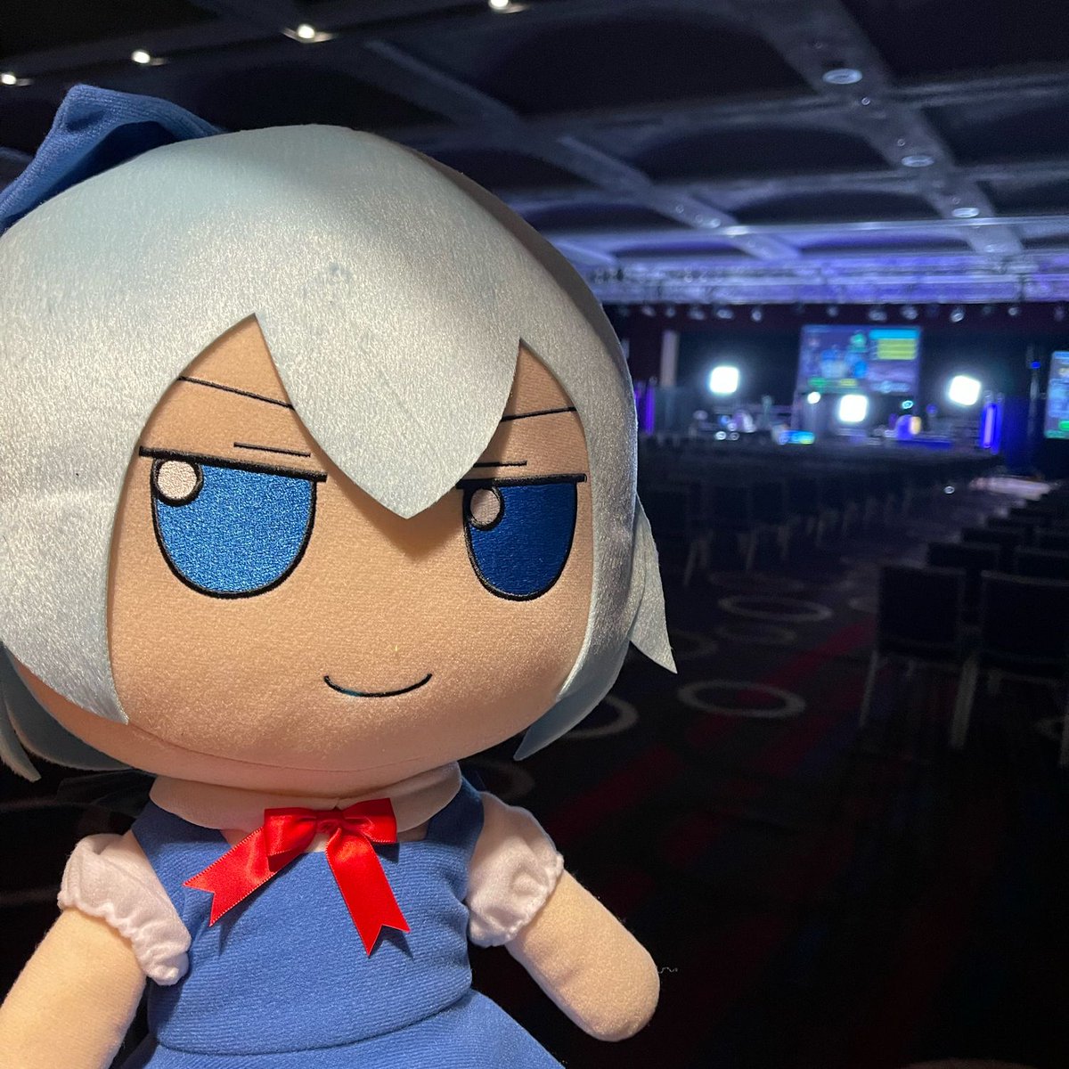 - Our hard working Cirno is at @gamesdonequick! Check out her game in the Dev room!