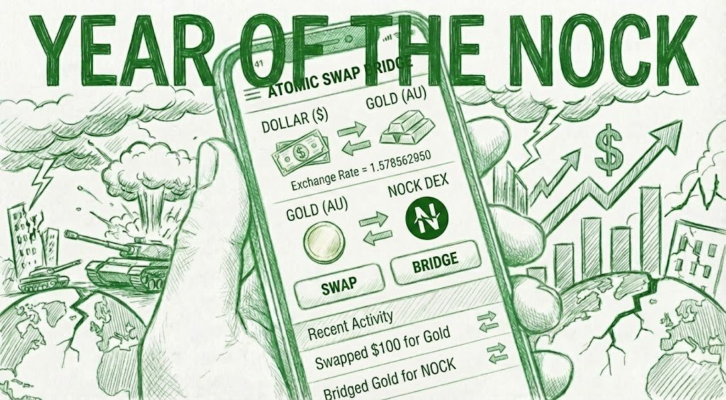 2026 is the year of the $NOCK and privacy in general. 

First, we need to weed out the weak hands and flippers to find a proper floor. 

Still, the only promising privacy-computation eco in the space is gonna change things for programmable money and decentralized applications.