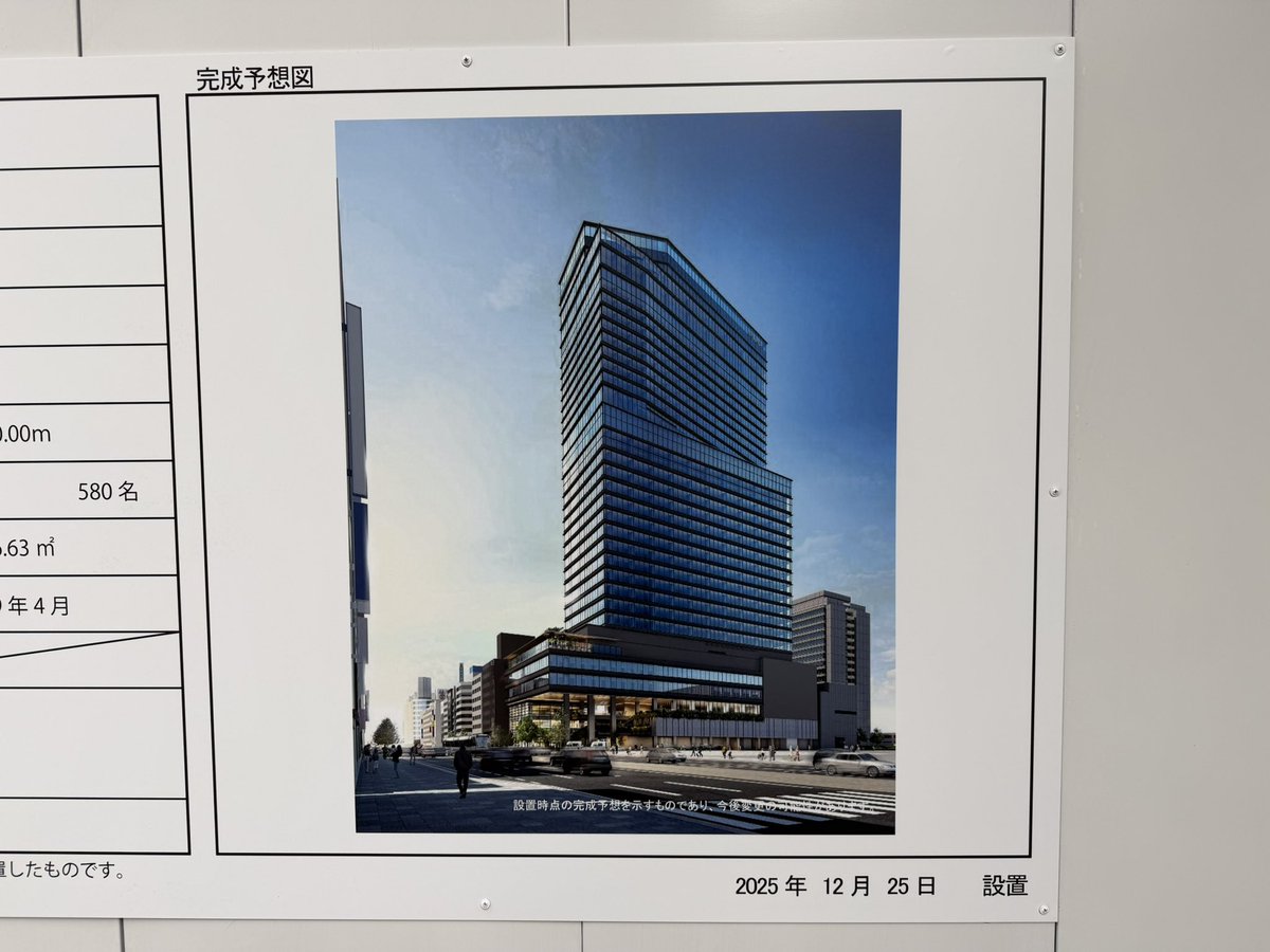 アンダーズ広島の旅館業営業計画のお知らせ！！