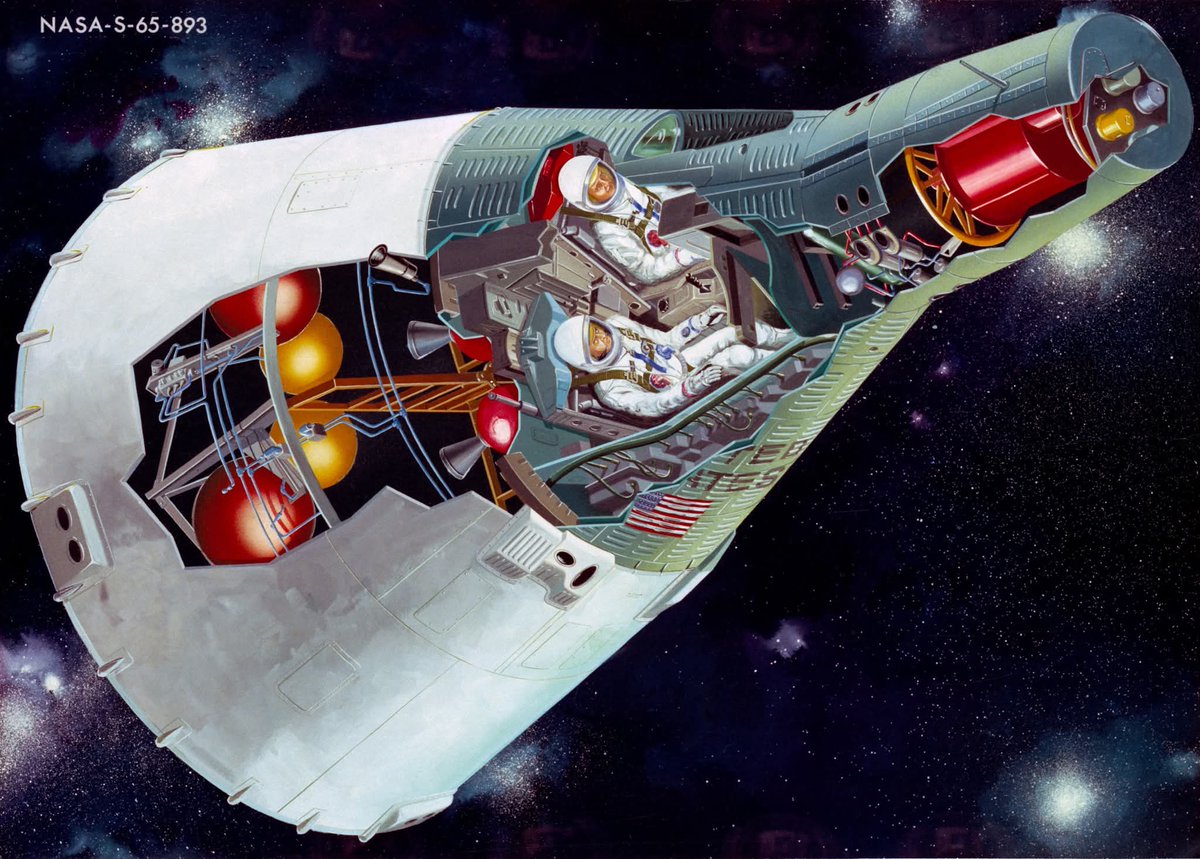 konstructivizm's tweet image. That's a great piece of space history to highlight!Project Gemini, officially renamed on January 3, 1962 (with the decision made in December 1961), was indeed the vital bridge between the single-seat Mercury program and the three-person Apollo missions. Named after the…