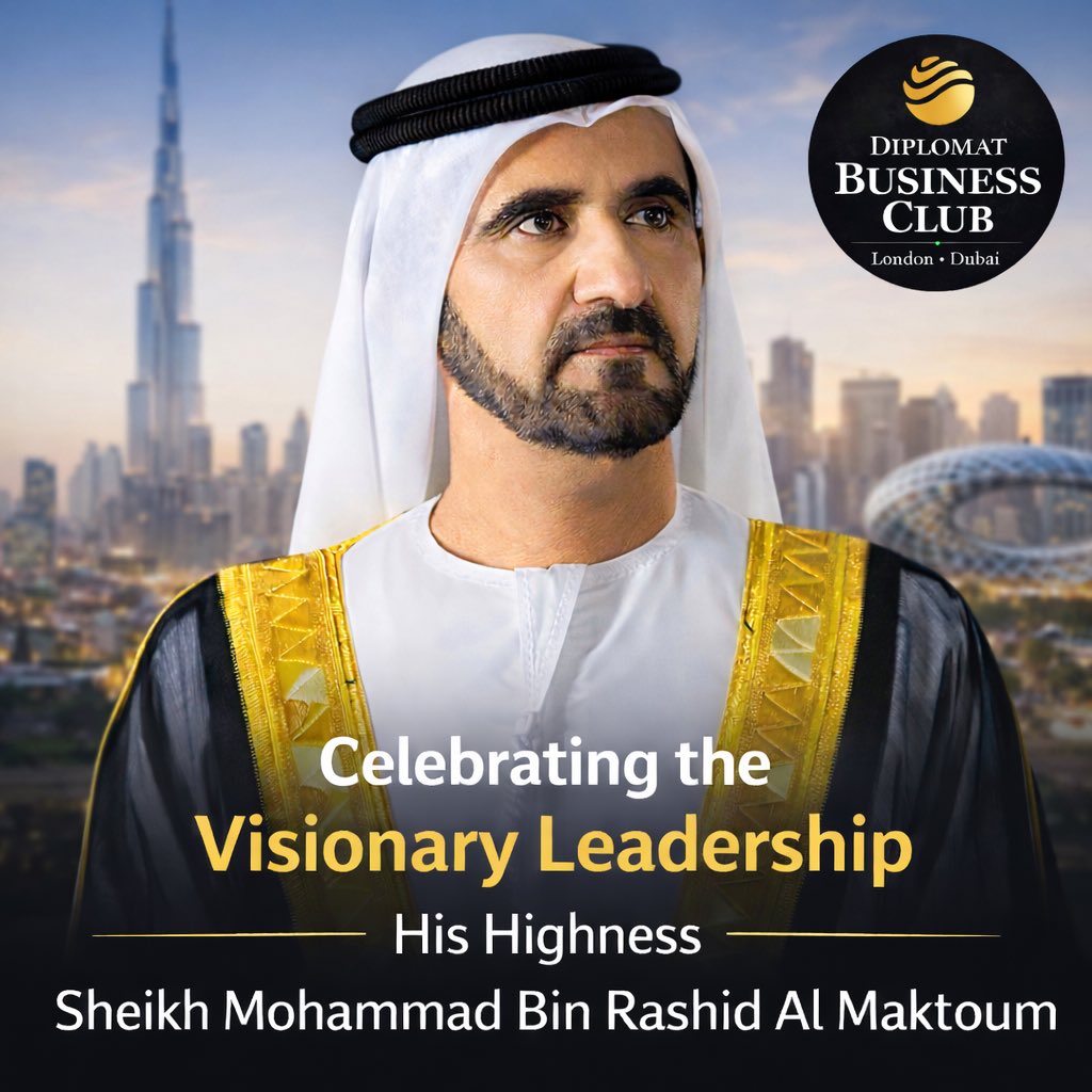 JavedMalik's tweet photo. Celebrating the Visionary and Dynamic Leadership of His Highness Sheikh Mohammad Bin Rashid Al Maktoum, Vice President and Prime Minister of the United Arab Emirates, Ruler of Dubai.

With his Vision, wisdom, foresight, and dynamic leadership, he continues to strengthen the UAE’s progress and prosperity,inspire its people, and elevate this beautiful country to newer heights.