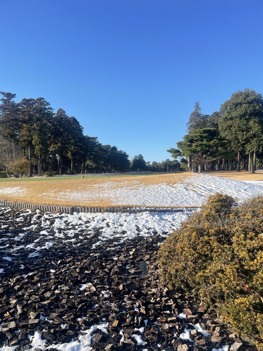 Y06M5's tweet photo. 今日初打ちです⛳️
あまり寒く無く良かった。 https://t.co/d7ZzC3EAb1