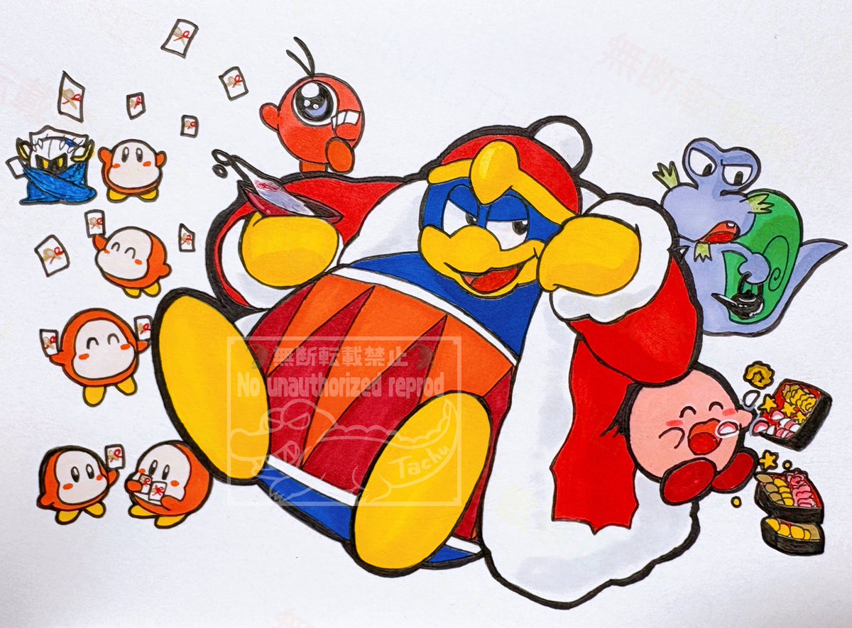 Danza_Lunatica's tweet image. ゲームはゲーム、アニメはアニメで全然別モノなのにどちらもそれぞれ違った良さがあるデデデがすきなんですが
自分勝手なマイルールとして共通することが「デカい」ということ…☺️アニカビはデデエスがすきです✨
（これは去年のお正月絵だったものです）