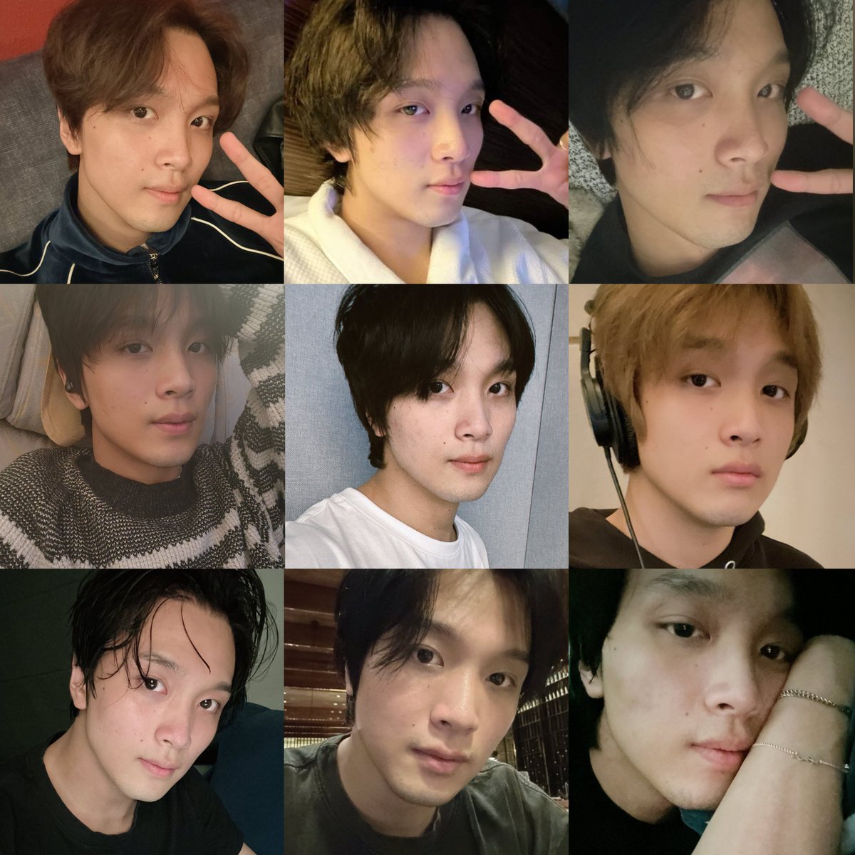 joyfullsun66's tweet image. barefaced haechan selfies…. sighs lovingly….