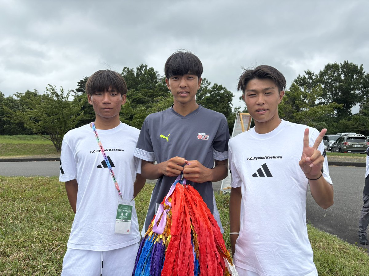 まっすーこと流通経済大柏の増田大空。 入場前にエスコートキッズに